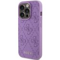 GUESS futerał do IPHONE 15 Pro Max GUHCP15XP4EPMU (Quilted 4G Classic) jasny fiolet