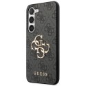 GUESS futerał do SAMSUNG S24 Plus GUHCS24M4GMGGR (Leather 4G Metal Logo) czarny