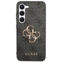 GUESS futerał do SAMSUNG S24 Plus GUHCS24M4GMGGR (Leather 4G Metal Logo) czarny