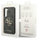 GUESS futerał do SAMSUNG S24 Plus GUHCS24M4GMGGR (Leather 4G Metal Logo) czarny