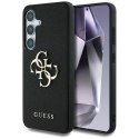 GUESS futerał do SAMSUNG S25 GUHCS25SPGT4MBK (PU Grained Big 4G and Classic Logo) czarny