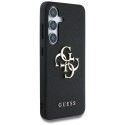 GUESS futerał do SAMSUNG S25 GUHCS25SPGT4MBK (PU Grained Big 4G and Classic Logo) czarny