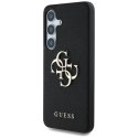 GUESS futerał do SAMSUNG S25 GUHCS25SPGT4MBK (PU Grained Big 4G and Classic Logo) czarny