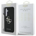 GUESS futerał do SAMSUNG S25 GUHCS25SPGT4MBK (PU Grained Big 4G and Classic Logo) czarny