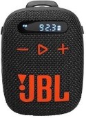Głośnik bezprzewodowy JBL Wind 3 z uchwytem na kierownicę czarno-pomarańczowy