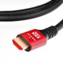 Kabel HDMI 2.1 8K 60Hz / 4K 120Hz - Ultra High Speed, HDR, eARC, VRR, 48Gbps 5 m czarny