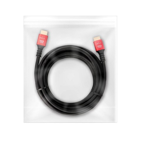 Kabel HDMI 2.1 8K 60Hz / 4K 120Hz - Ultra High Speed, HDR, eARC, VRR, 48Gbps 5 m czarny