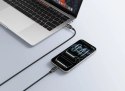 Kabel płaski USB C do USB C VEGER PD 5A 240W 1,5 m CC2-MTB czarny
