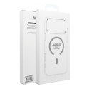Etui na iPhone 17 AIR Frame Clear Hybrid Mag Cover zgodny z MagSafe transparentne
