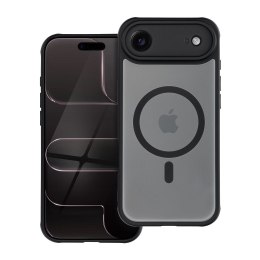 Etui na iPhone 17 AIR Full Matte Mag Cover zgodne z MagSafe czarne
