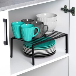 Półka Wkład do Szafki Kuchennej Składana Metal Loft 33 cm Czarna