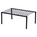 Półka Wkład do Szafki Kuchennej Składana Metal Loft 33 cm Czarna