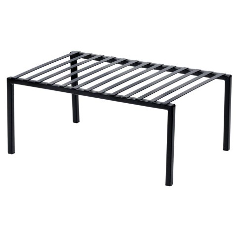 Półka Wkład do Szafki Kuchennej Składana Metal Loft 33 cm Czarna