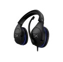 Słuchawki przewodowe nauszne Jack 3,5 mm HyperX Cloud Stinger PlayStation czarno niebieskie