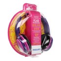 Słuchawki przewodowe nauszne Jack 3,5 mm Philips SHK2000PK/00 różowe