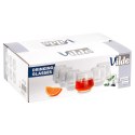 Szklanki Zestaw 6 szt. 350 ml VILDE Ryflowane Szkło do Whisky Zmywarka