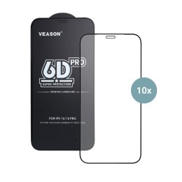 Szkło Hartowane 6D Pro Veason Glass (SET 10in1) - do Samsung Galaxy A54 5G / S23 FE czarny