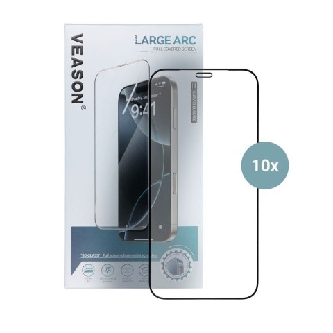 Szkło Hartowane 6D Pro Veason Glass (SET 10in1) - do Samsung Galaxy S24 czarny
