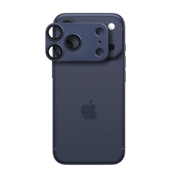 Szkło hartowane na aparat AR+AF Full Metal do IPHONE 17 PRO MAX niebieskie