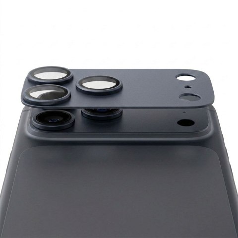 Szkło hartowane na aparat AR+AF Full Metal do IPHONE 17 PRO MAX niebieskie