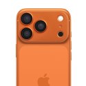 Szkło hartowane na aparat AR+AF Full Metal do IPHONE 17 PRO MAX pomarańczowe