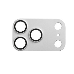 Szkło hartowane na aparat AR+AF Full Metal do IPHONE 17 PRO srebrne
