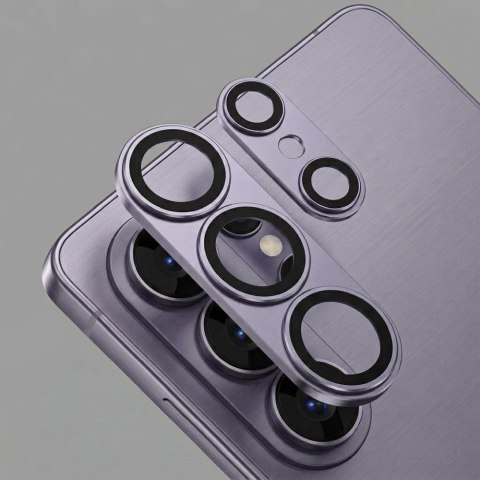 Szkło hartowane na aparat AR+AF Full Metal do SAMSUNG S26 ULTRA fioletowe