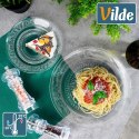 Talerz Obiadowy 25 cm Szkło Kryształowe Patera do Serwowania VILDE