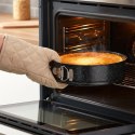 Tortownica Rozpinana 24 cm z Pokrywką do Przenoszenia Granitowa