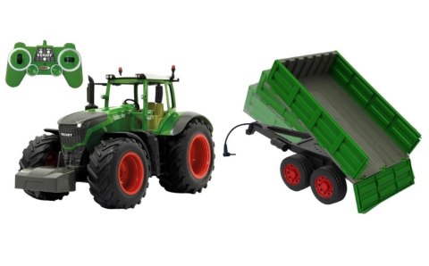 Traktor Fendt RC ze zdalnie sterowaną przyczepą