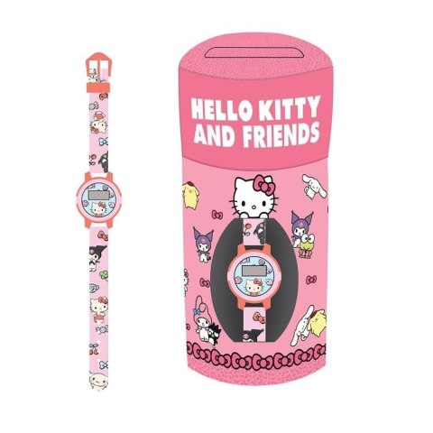 Zestaw prezentowy skarbonka i zegarek Hello Kitty