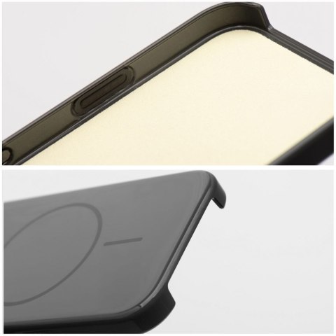 Etui na iPhone 17 AIR Premium Glossy Mag Cover zgodny z MagSafe i Camera Control button czarne