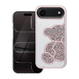 Etui na iPhone 17 AIR Teddy Bear różowe