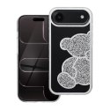 Etui na iPhone 17 AIR Teddy Bear srebrne