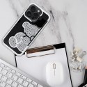Etui na iPhone 17 AIR Teddy Bear srebrne