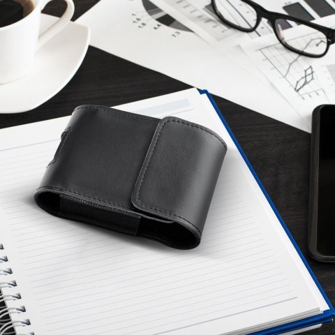 Etui na telefon skórzane na pasek poziome do Samsung Flip 1 / 2 / 3 / 4 / Huawei P50 Pocket / Motorola Razr 5G Royal rozmiar V c