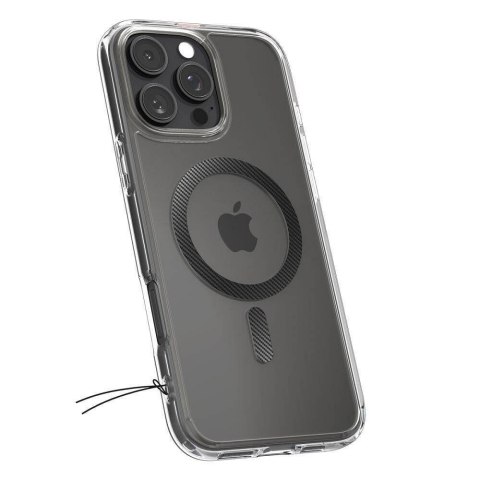 SPIGEN futerał ULTRA HYBRID MAG kompatybilny z MagSafe do IPHONE 16 Pro Max carbon fiber