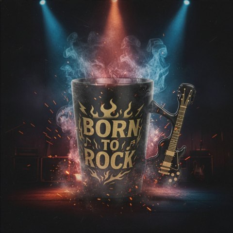 Kubek Gitara Elektryczna - Single Cut Style