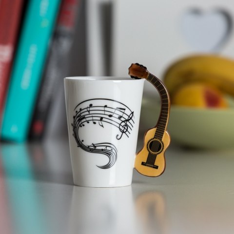 Kubek Muzyka - Gitara Klasyczna - prezent dla gitarzysty, dla muzyka