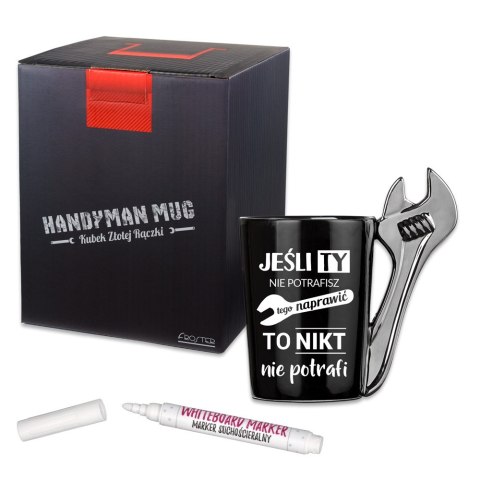 Kubek Złotej Rączki prezent dla niego męża faceta