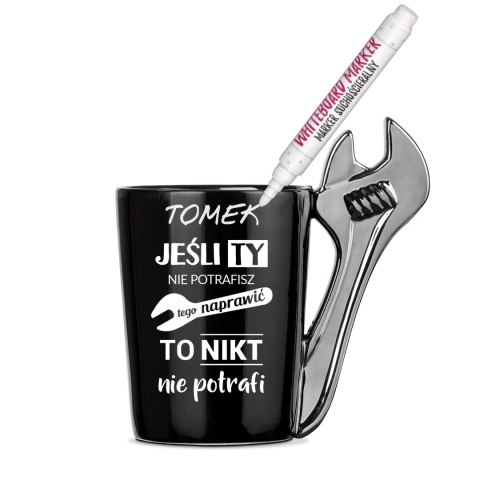 Kubek Złotej Rączki prezent dla niego męża faceta