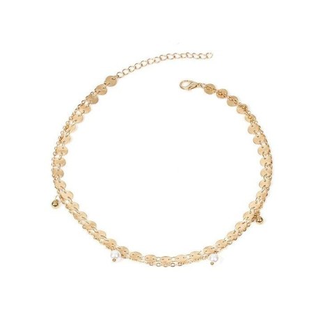 NASZYJNIK DELIKATNY CHOKER PODWÓJNY N555Z