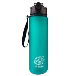 Butelka na wodę, sportowy bidon matowy 750ML turkus ECARLA SPORTS BD50