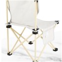 Składane krzesło turystyczne, kempingowe, wędkarskie z kieszonką KRT12K