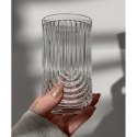 Szklanka ryflowana wysoka 480 ml grube szkło 1szt SZK64