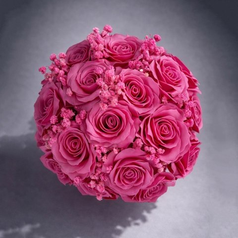 Flower box, bukiet zapachowych kwiatów mydlanych w pudełku 20szt. BUK29