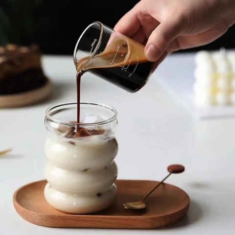 Szklanka 350ml Bubble 1 szt do kawy latte long drinków SZK37POJ